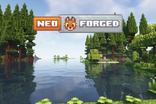 Banner for the article on how to download and install NeoForge mod loader for Minecraft in 2025