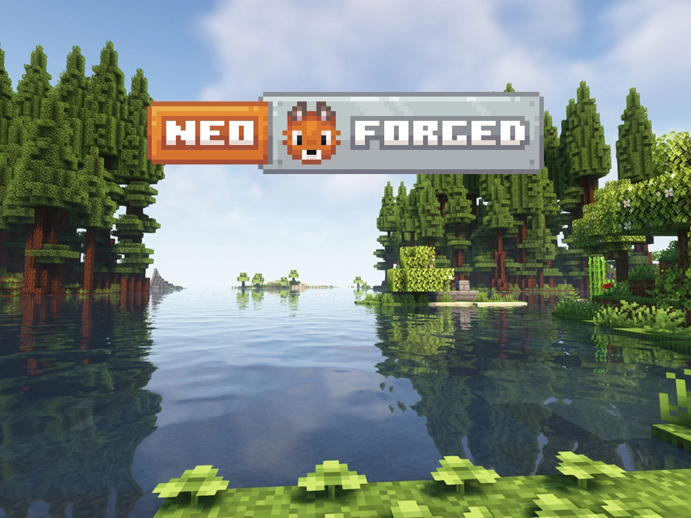 Banner for the article on how to download and install NeoForge mod loader for Minecraft in 2025