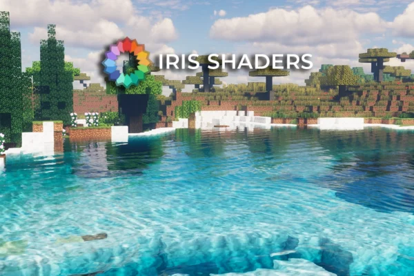 banner for article on how to download and install the iris shaders mod loader for Minecraft in 2025