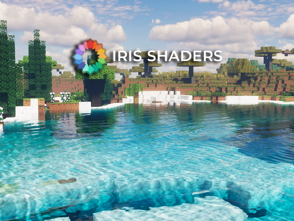 banner for article on how to download and install the iris shaders mod loader for Minecraft in 2025