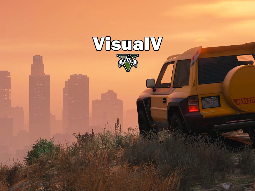 VisualV mod improving GTA 5 visuals with graphic enhancements for this article on how to install Visual 5