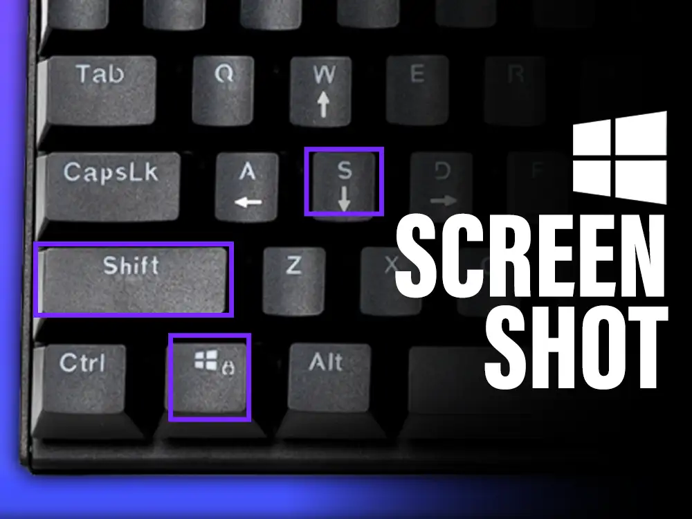 banner on article on how to take a screenshot on pc using various methods on windows